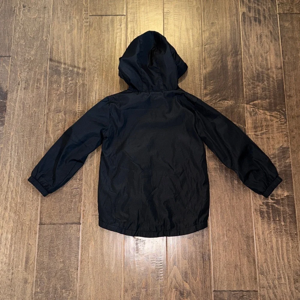 Little Bipsy Black Hooded Rain  Jacket